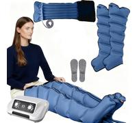 SULQING Electric Air Compression Massager︱Leg Compression Massager︱ For Circulation Arm Waist Wraps Foot Ankles Calf Massage Machine Pain Relax︱ Timing Func (Optional Combination Sets