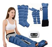 SULQING Electric Legs Air Compression Massager︱Pressotherapy and Lymphatic Drainage︱ Waist Arm Leg Foot Massage Relax Blood Circulation︱ Recovery Boots︱Timing Func (Optional Combination Sets)