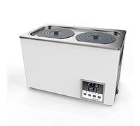 SULQING Scientific Digital Lab Water Bath, Thermostatic Water Bath with Digital Display and Protective Cover Lid for Lab Use, 304 Stainless Steel Steel Liner,Exactitud 0.01℃