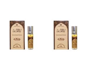 Sultan al Oud Concentrated Perfume Oil Combo Pack of 2 - 6ml Each | Alcohol-Free Roll-On Attar | Long Lasting Arabic Oud Fragrance for Men & Women