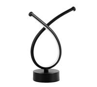 Sulxyi Artistic Minimalist Desk Lamp, Adjustable Brightness with 3 Lighting Modes, Modern Table Bedside Lamps, Desk Light, Sleek Modern Abstract Design, for Home Offices