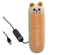 Sulxyi Electric Heat Pad, Period PainRelief, Menstrual Heating Pad, Cat Plush Design USB Powered Multiple Temperature Settings Soft & Comfortable for Women Kids Teenage Girls Mum