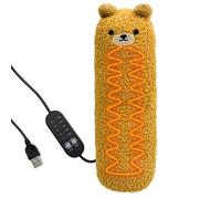 Sulxyi Electric Heat Pad, Period PainRelief, Menstrual Heating Pad, Cat Plush Design USB Powered Multiple Temperature Settings Soft & Comfortable for Women Kids Teenage Girls Mum
