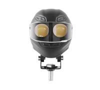 Sulxyi Motorcycle Driving Lights - Helmet-Style Auxiliary Spotlight for Motorcycle,Motorbike Offroad Spotlight,for ATV Scooter Offroad Dirt Street Riding