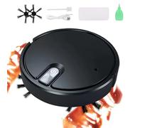 Sulxyi Robot Vacuum Cleaner, Smart Robot Cleaner, Pet Hair Vacuum,5-in-1 Charging Sweeping Powerful 4000Pa Suction Real-Time Mapping Automatic Works for Pet Hair, Carpet