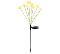 Sulxyi Solar Garden Lights, Easy Installation, 68cm, Solar Mushroom Lights, Wind Firefly Fairy Light, Decorative Swaying Light Effect, for Garden Lawn Courtyard Patio Driveway