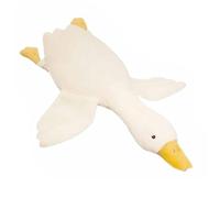Sulxyi White Duck Dog Toy, Large Plush Construction, 1 Pieces, Realistic Goos-e Dog Toy, Interactive Plush Chew, Easy to Clean and Maintain, Ideal for Small Medium Large Pets