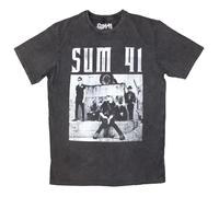 Sum 41 Box Photo Limited Edition 999 Only Premium Wash T Shirt S Charcoal