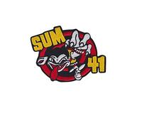 Sum 41 Dance Punkrockband Hq Patch Badge Embroidered Iron on Applique Souvenir Accessory