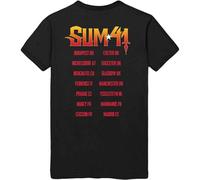 Sum 41 Unisex T-Shirt Out For Blood (Back Print) - 100% Cotton Black - M
