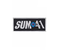 Sum 41 Punkrockband Patch Badge Embroidered Iron on Applique Patch Accessory