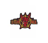 Sum 41 Suem Rock Band Patch Badge Embroidered Iron on Applique Patch Accessory