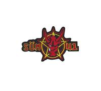 Sum 41 Suem Rock Band Patch Badge Embroidered Iron on Applique Souvenir Accessory