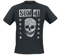 Sum 41 Grinning Skull TS, Black, L