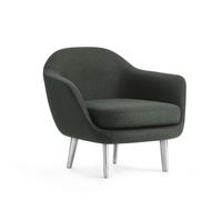 Sum Armchair Aluminum/ Dark Green LDS41