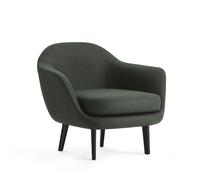 Sum Armchair Black Aluminum/ Dark Green LDS41