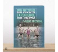 Sum Up Your First Wild Water Experience In Just Two Words! - Funny Birthday Card