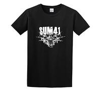 Sum41 Bloody Mens T-Shirt Fashion Casual Unisex Black Tee L