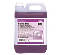 Suma Bac D10 Cleaner and Sanitiser Concentrate 5Ltr (2 pack)