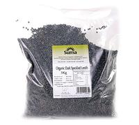 Suma Bagged Down - Organic | Lentils - Dark Speckled, Org | 3KG