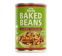 Suma | Baked Beans & Vegan Sausage | 12 x 400g