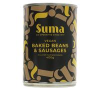 Suma Baked Beans with Lincolnshire Style Meat-Free Sausages - 400g