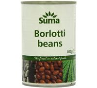 Suma Borlotti Beans 400 g (Pack of 12)