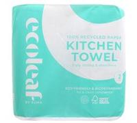 Suma Ecoleaf by Suma Kitchen Towel 3 Ply Twin Pack