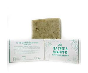 Suma Handmade Soaps | Tea Tree & Eucalyptus | 6 x 95g