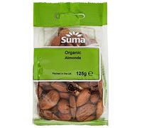 Suma Organic Almonds 125 g (Pack of 6)