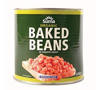Suma Organic Baked Beans 400g x 8 (Pack of 8)