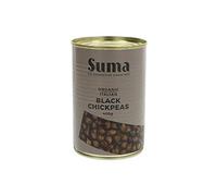 Suma Organic Black Chickpeas, 400g