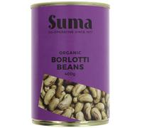Suma Organic Borlotti Beans - 400g