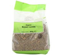 Suma Organic Brown Lentils 500 g (Pack of 6)