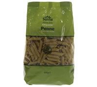 Suma Organic Brown Rice Penne, 500 g, Pack of 8