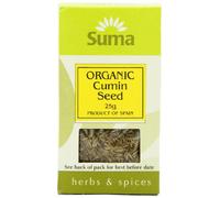 Suma Organic Cumin Seed 25 g (Pack of 12)