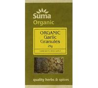 Suma Organic Garlic Granules 25 g (Pack of 12)