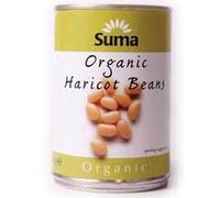 Suma Organic Haricot Beans, 400g