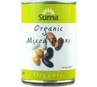 Suma Organic Mixed Beans 400g x 3 (Pack of 3)