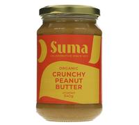 Suma Organic Peanut Butter - Crunchy - Unsalted - 340g