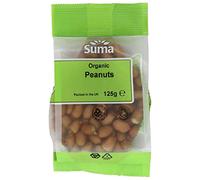 Suma Organic Peanuts 125 g (Pack of 6)