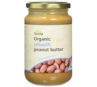 Suma Organic Smooth and Salty Peanut Butter 340 g (Pack of 6)