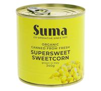 Suma Organic Sweetcorn - Naturally Super Sweet - 340g