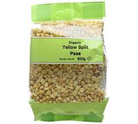 Suma Organic Yellow Split Peas 500 g (Pack of 6)