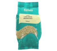Suma Prepacks Organic Brown Long Grain Rice 750g