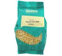 Suma Prepacks Organic Yellow Split Peas 500g