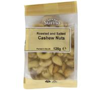 Suma Roasted Salt Cashew Nuts 125 g (Pack of 6)