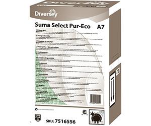 Suma Select Pur-Eco A7 10000ml 1pcs Dishwasher rinse aid Dishwashing liquid
