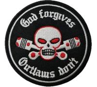 Suma Shop GOD FORDIES OUTLAWS DON'T DO NOT MAKE MOTORCYCLE ENGLAND MOTORCYCLE IRON ON PILOT MOTORCYCLE MOTORCYCLE VEST IRON-ON MOTORCYCLE IRON MOTORCYCLE IR