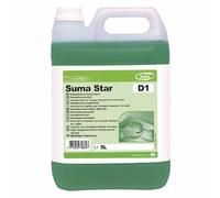Suma Star D1 Washing Up Liquid Concentrate 5Ltr Pack Quantity - 2